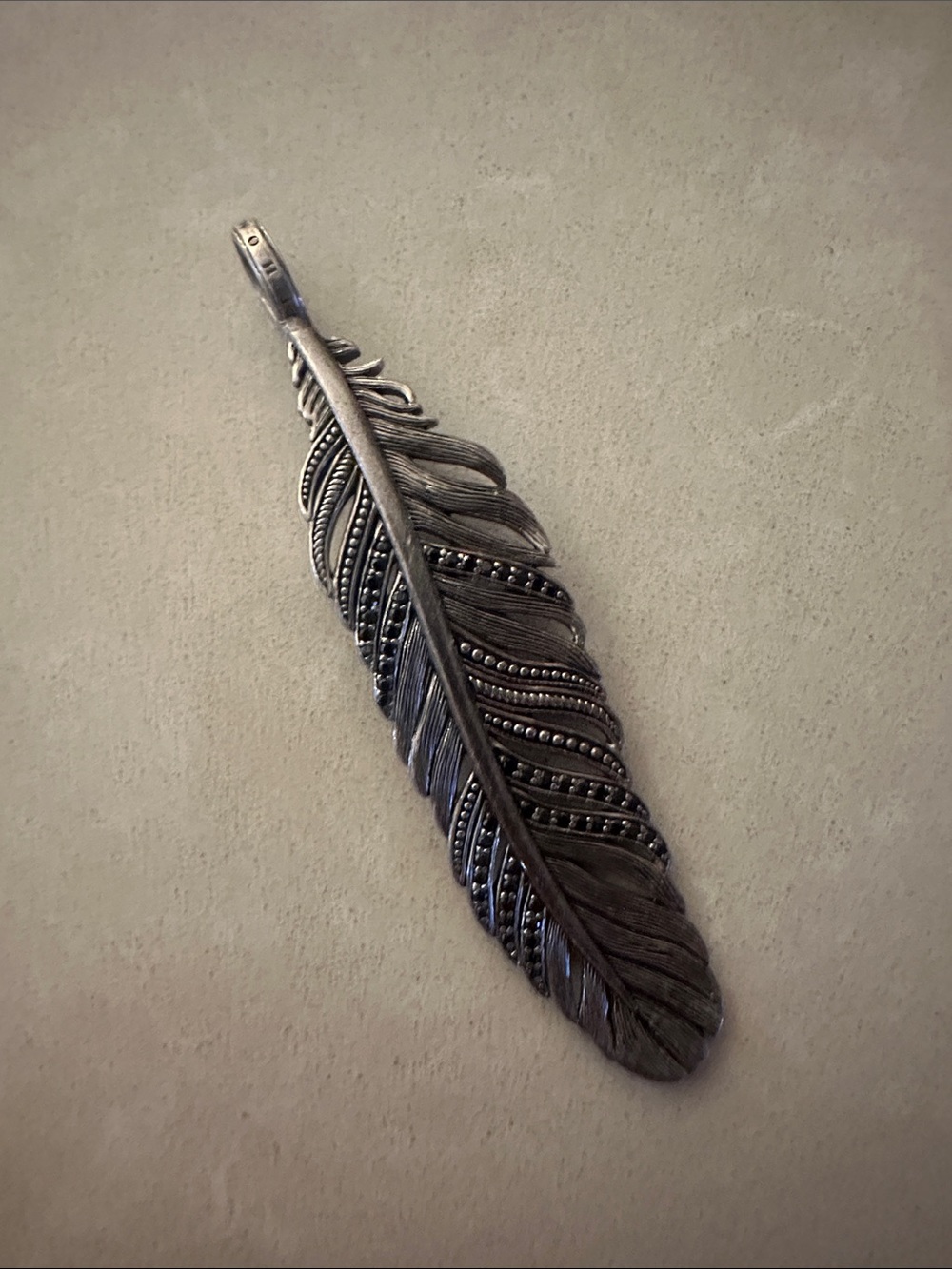 Thomas Sabo feather pendant